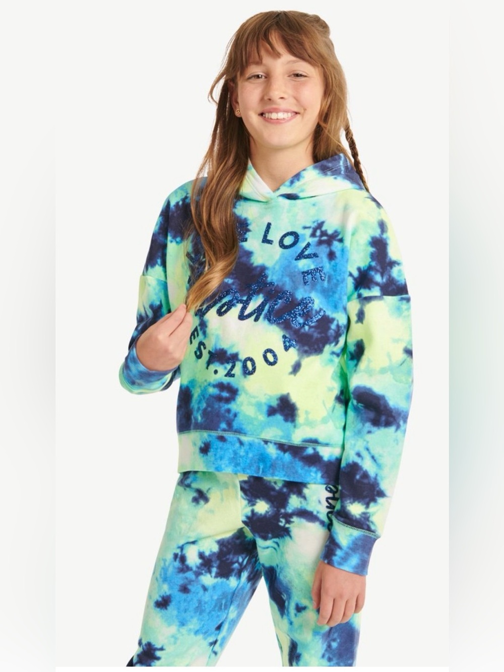 Justice Tie Dyed Sweatsuit